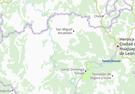 Mapa San Martín Zacatepec