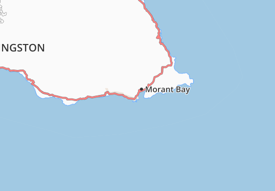 Carte-Plan Port Morant