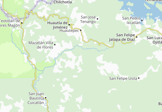 Mapa Santa Ana Cuauhtémoc