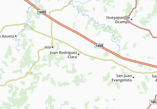 Mapa Juan Rodríguez Clara