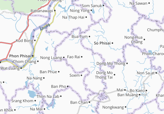Karte Stadtplan Fao Rai
