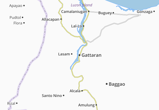 Kaart Plattegrond Gattaran