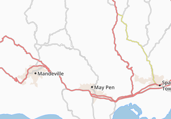 Mapa Chapelton