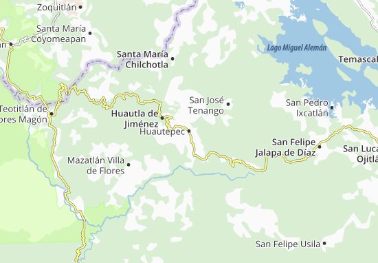 Mapa Huautepec