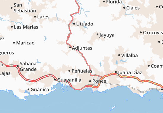 MICHELIN Guaraguao map - ViaMichelin