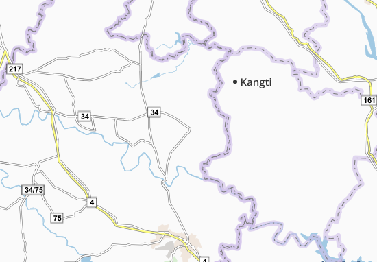 Karte Stadtplan Wadgaon