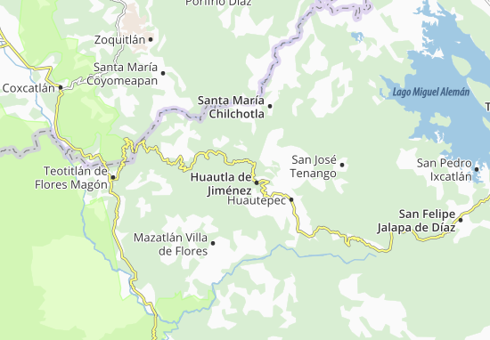 Mapa San Mateo Yoloxochitlán