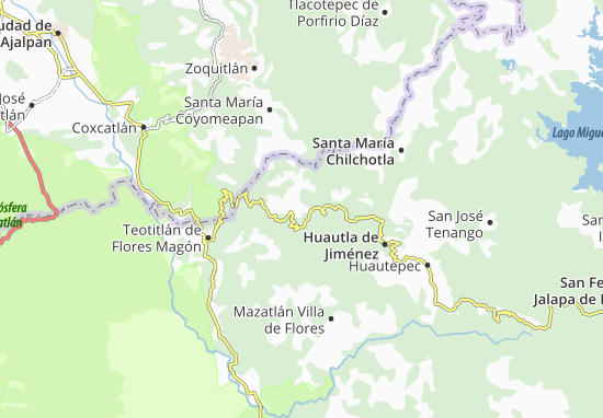 Santa María Teopoxco Map