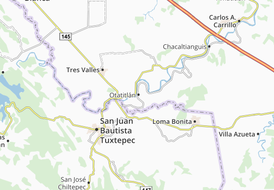 Otatitlán Map
