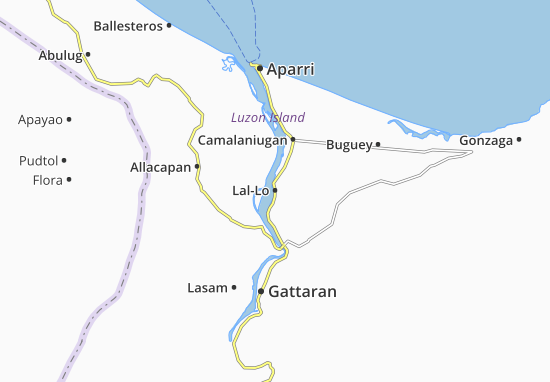 Karte Stadtplan Lal-Lo