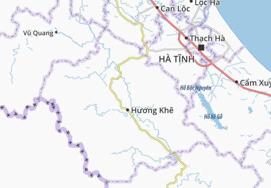 Mapa Hương Giang