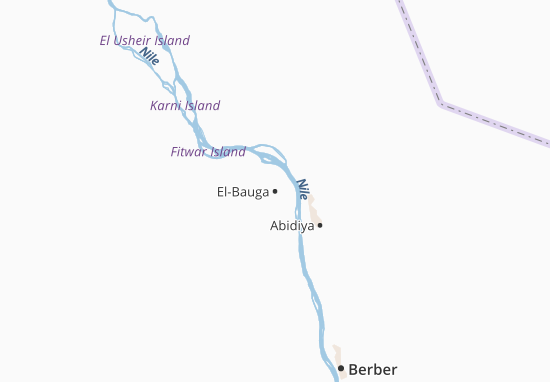 Mapa El-Bauga