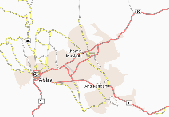 Mapa Al Atfah