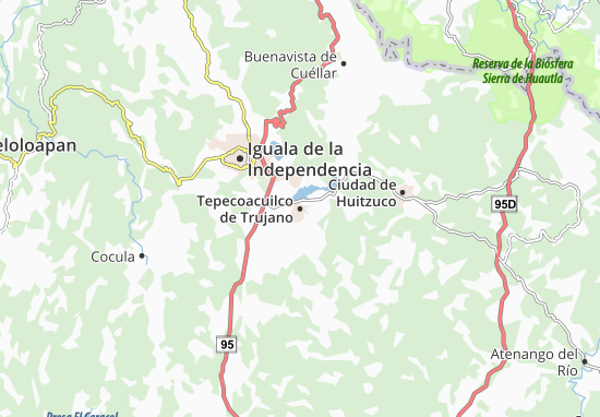 Mapa Tepecoacuilco de Trujano