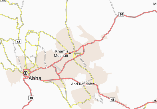 Mapa Al Bawadi