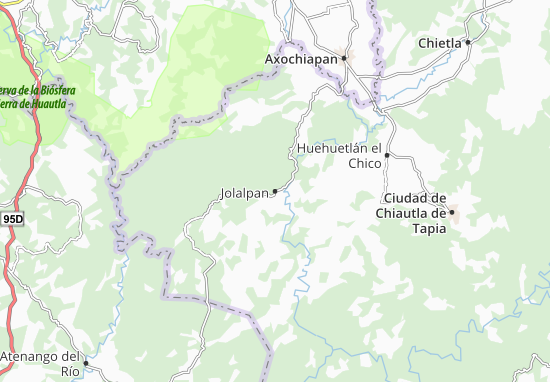 Mapa Jolalpan