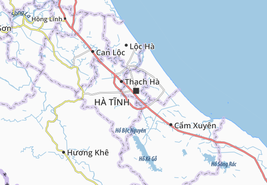 Mapa Nam Hà
