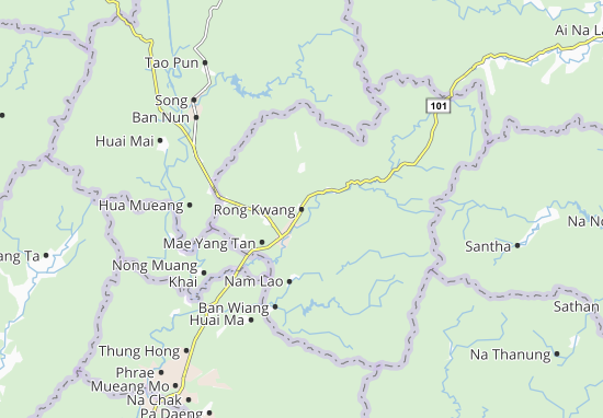 Mapa Rong Kwang