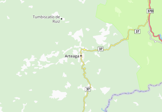 Arteaga Map