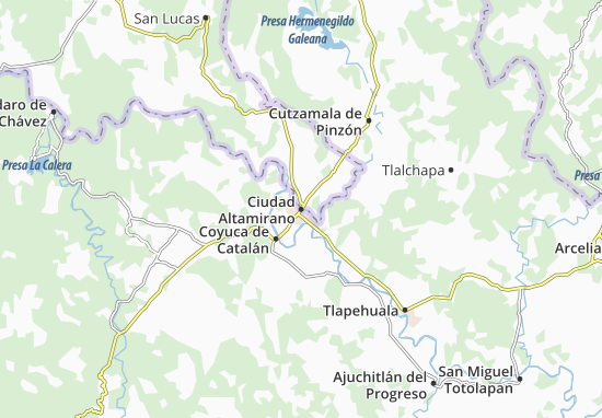 Mapa Ciudad Altamirano
