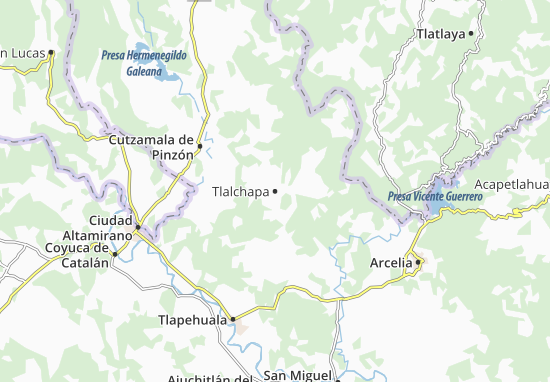 Mapa Tlalchapa