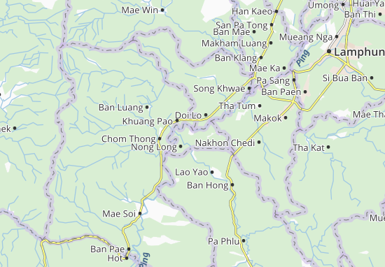 Mapa Wiang Nong Long