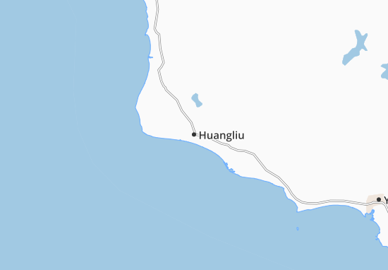Mapa Huangliu