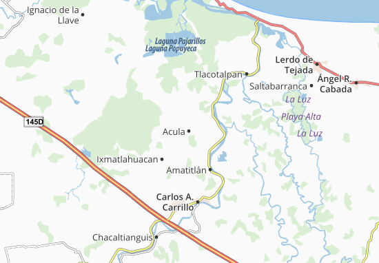 Acula Map