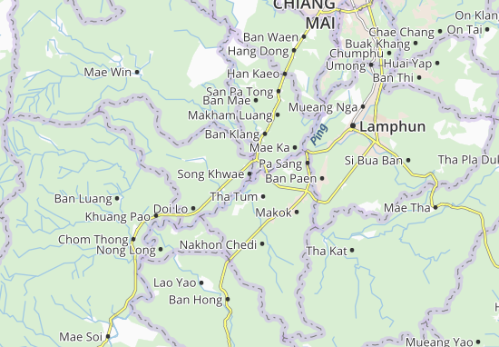 Mapa Song Khwae