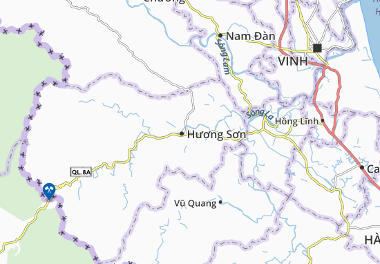 Karte Stadtplan Sơn Trung