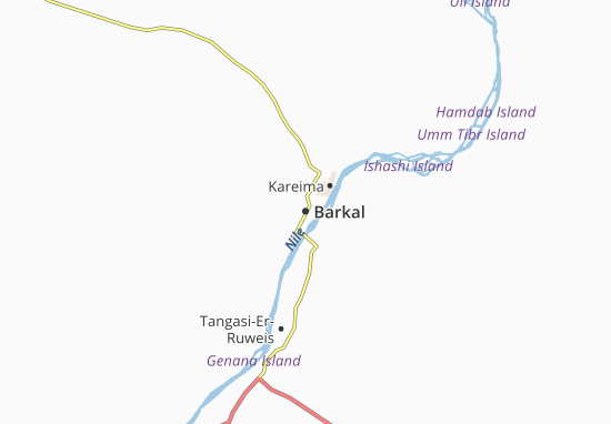 Mapa Barkal