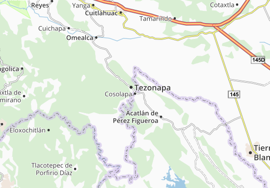 Mapa Cosolapa