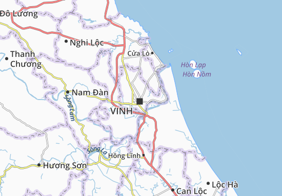 Karte Stadtplan Hưng Dũng