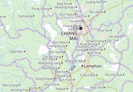 Mapa Hang Dong