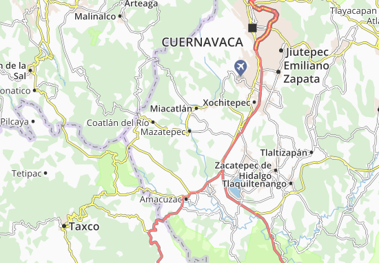 Mazatepec Map