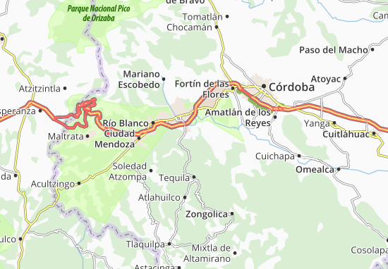 Rafael Delgado Map