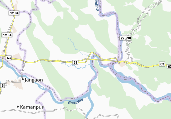 Mapa Chinnur