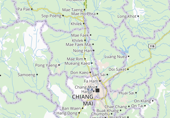 Mapa Mae Rim