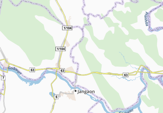Mapa Ponnaram