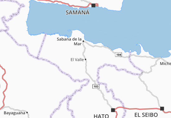 Mapa El Valle