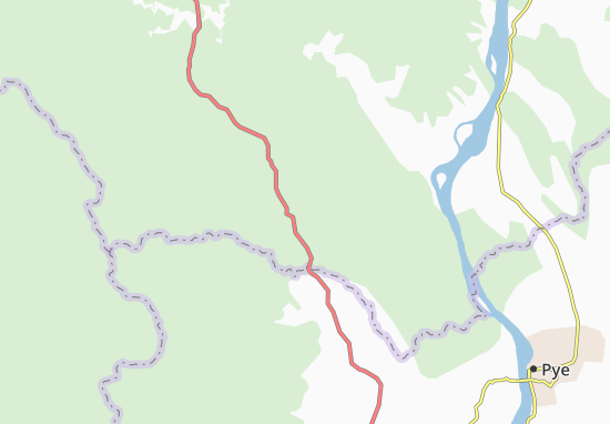 Karte Stadtplan Pyindaung