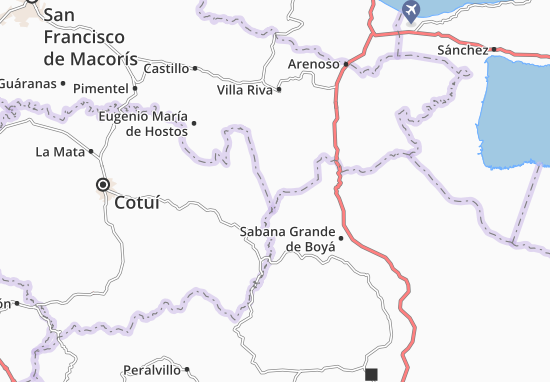 Mapa Arroyo El Naranjo