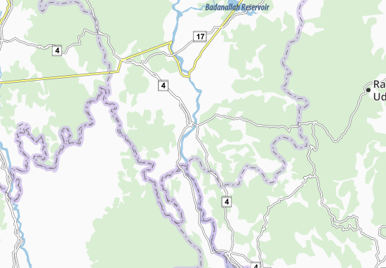 Kaart Plattegrond Gunupur