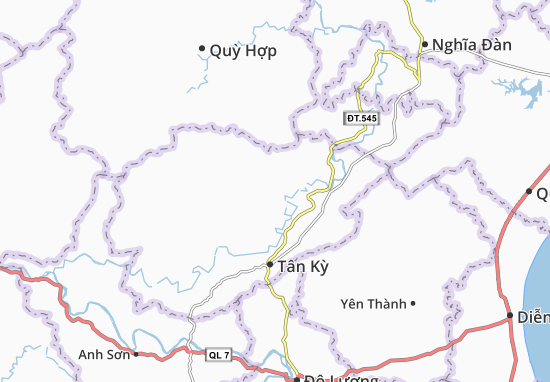 Kaart Plattegrond Nghĩa Hoàn