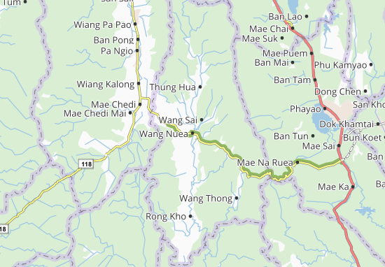 Mapa Wang Nuea