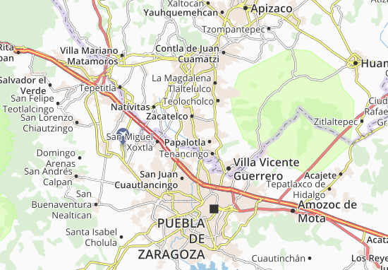 Xicohtzinco Map