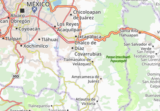 Mapa Cocotitlán