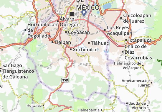Mapa Santa María Nativitas