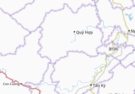 Kaart Plattegrond Châu Lý