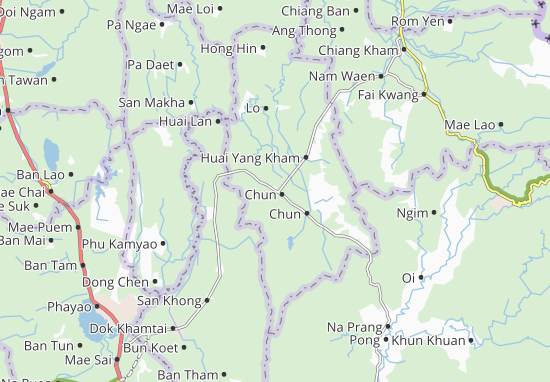 Mapa Chun